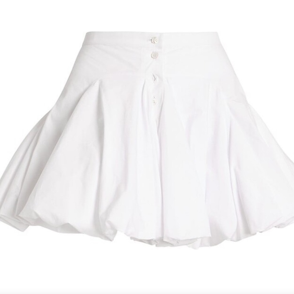 Alaia Paris Poplin bubble skirt